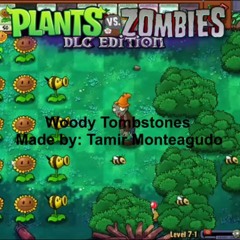 Woody Tombstones [DLC] (Woods) - Plants vs. Zombies DLC Edition.