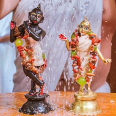 Nimai Gadhvi 2020.08.26. Radhastami Abhisheka