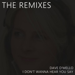 I Don't Wanna Hear You Say (Radio Edit Mix)
