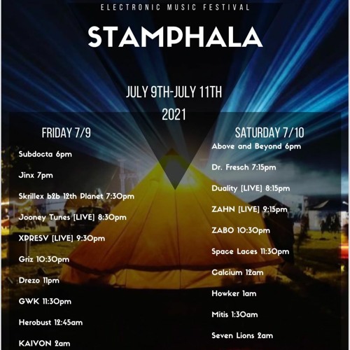 ZAHN for Stamphala Music Festival