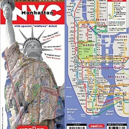 Download~ StreetSmart? NYC Map Midtown Edition by Van Dam-Laminated pocket city street map of Manhat