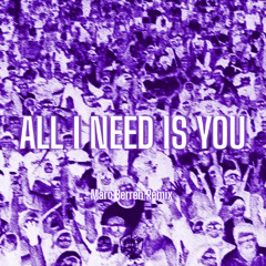 Megisto, Myke Tyler - All I Need Is You (Marc Berren Remix)
