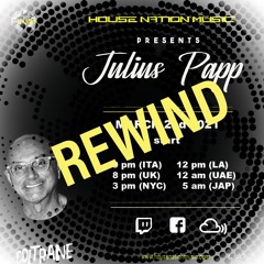 ALL VINYL SET - Julius Papp Virtual DJ Set for House Nation Music Lab (Italy) - 02/March/2021