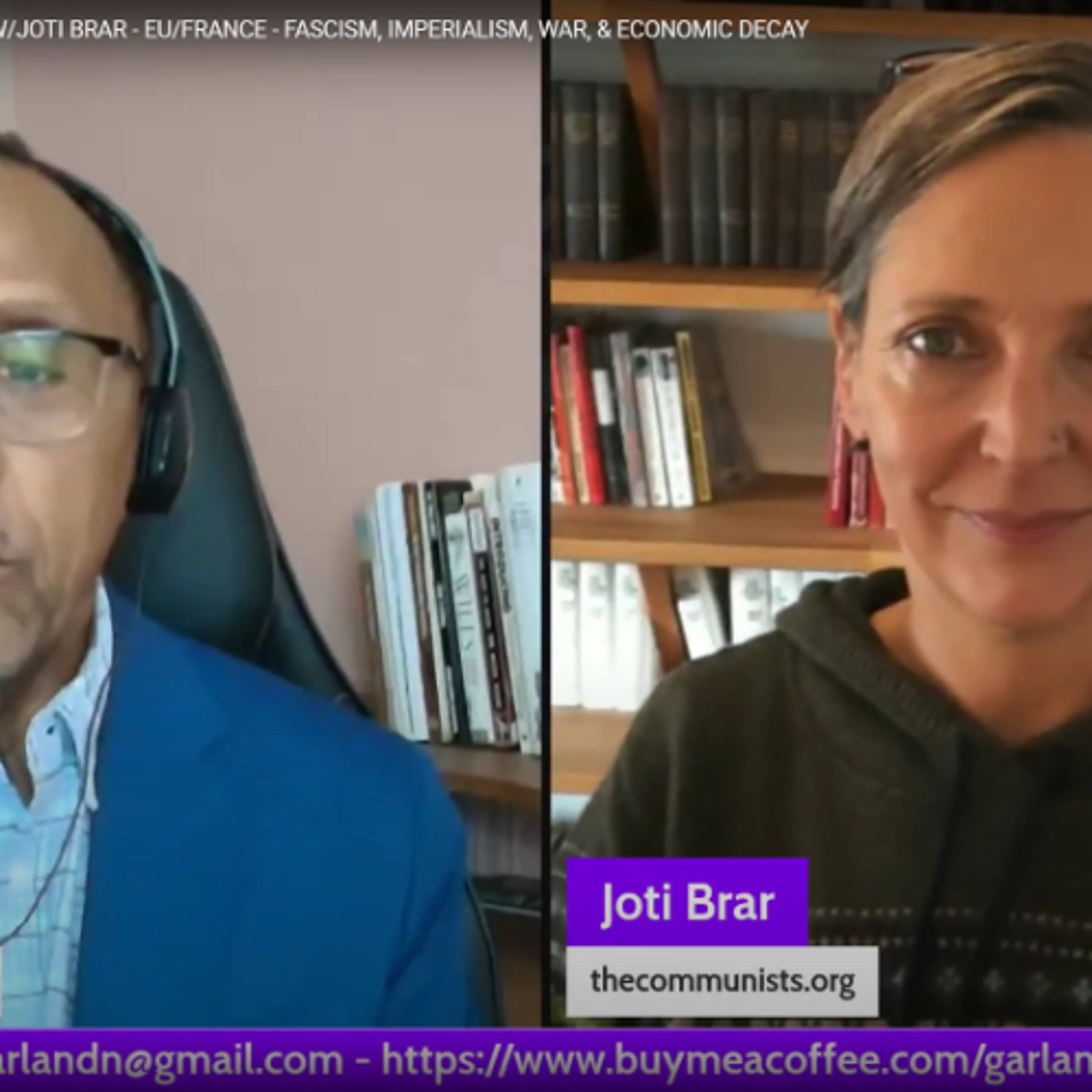 Imperialism parasitic decadent and doomed Garland Nixon and Joti Brar Ep46