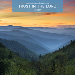 Note for 20250826 - Is 26v4 - Trust in the LORD