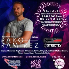 Solo¡House Radio Show Pako Ramirez