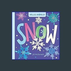 {DOWNLOAD} ✨ Hello, World! Snow [PDF EBOOK EPUB]