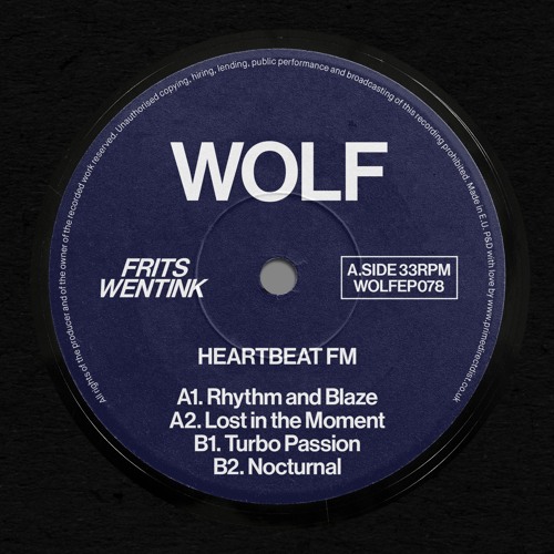 PREMIERE: Frits Wentink - Rhythm And Blaze [Wolf Music]