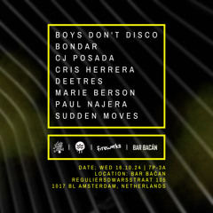 Deetres (ES) @ Late Night Jackin ADE Showcase 16.10.24