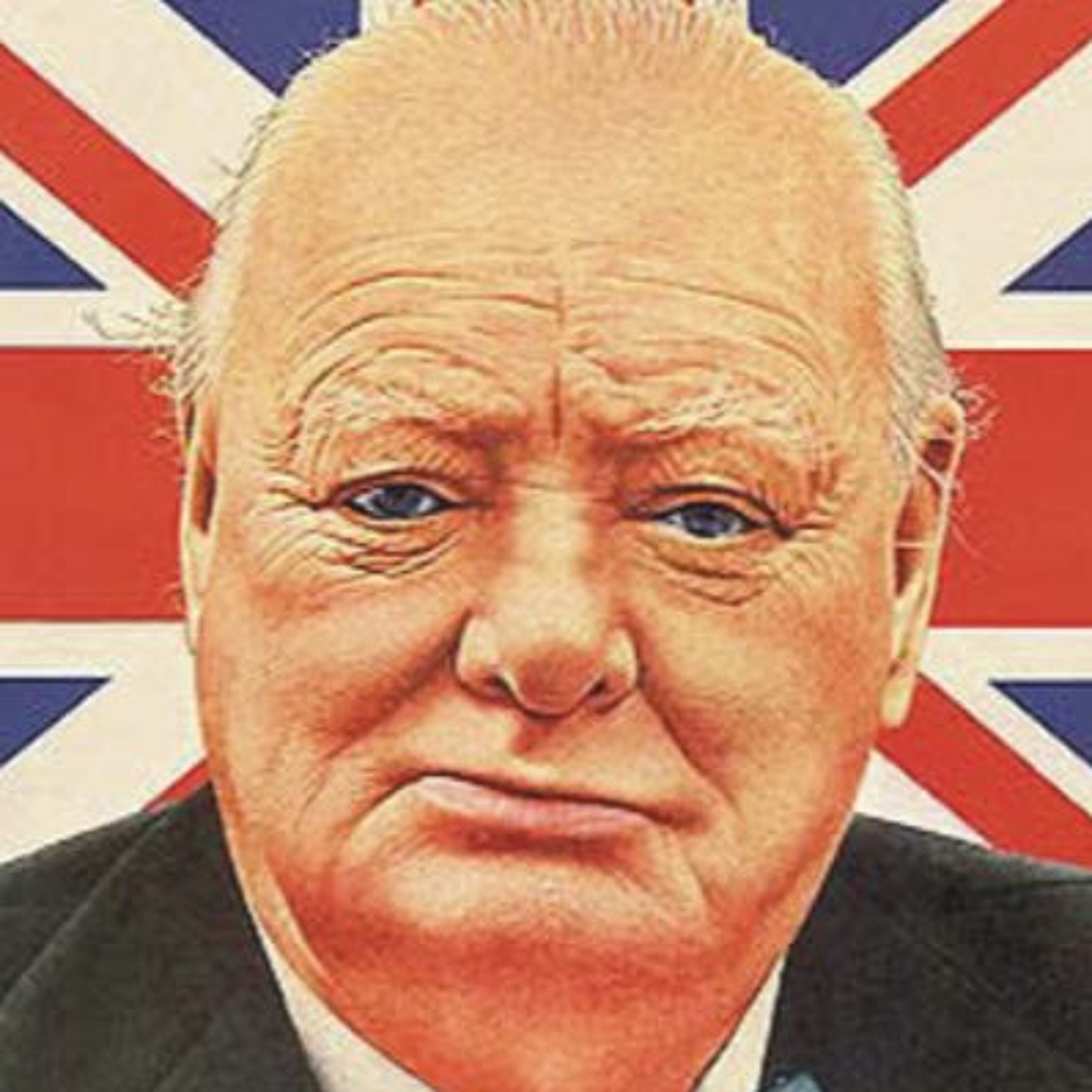 Podcastbild: Luthersson läser världslitteraturen 2015 – Om Winston Churchill med Erik Hedling