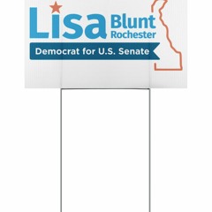 Lisa Blunt Rochester For Senate Yard Sign