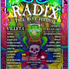 RADIX FREE RAVE FESTIVAL - CONVOCATORIA - NOXDRA - LIVE PERFORMANCE