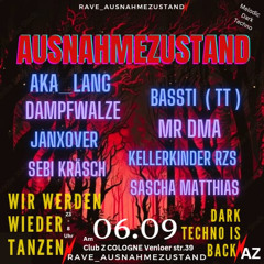 Darktechno is Back ! Ausnahmezustand @ Club Z Cologne