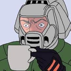 doomguy fights his personal demons at 4am