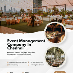 Event Management Company In Chennai