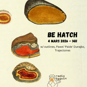 BE HATCH - Outlines, Pawel 'Paide' Dunajko & Trajectoires (04.03.26)