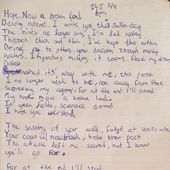 Hope, Now A Broken Land Vocal v1