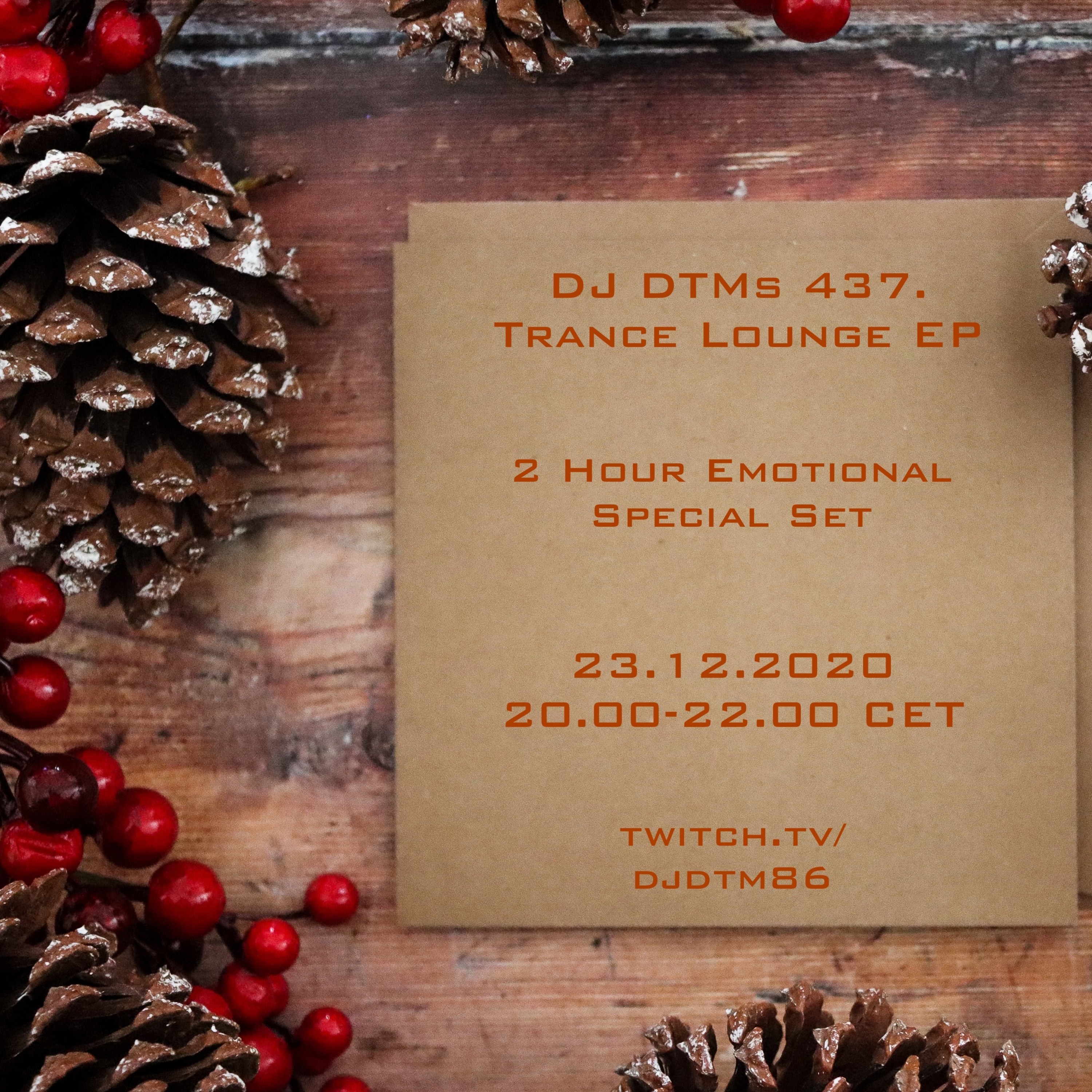 DJ DTMs 437. Trance Lounge EP (Special Emotional Trance Mix)