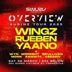 Overview AUS/NZ Tour 2025 - M1dnight Set