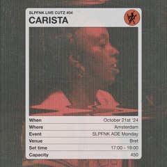 CARISTA - SLPFNK LIVE CUTZ #04