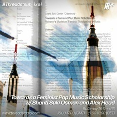 Shanti Suki Osman Towards A Feminist Pop Music Scholarship (*sub_ʇxǝʇ) - 16–Dec–23