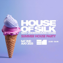 House of Silk (Promo Mix) DJ S Live for HOS Summer House Party Sat 2nd August 2025 @ E1