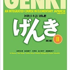 [FREE] PDF 📩 Genki Textbook Volume 2, 3rd edition (Multilingual Edition) by  Banno E