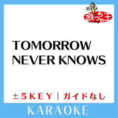 TOMORROW NEVER KNOWS (原曲歌手:Mr.Children)[ガイド無しカラオケ]