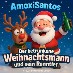 DER BETRUNKENE WEIHNACHTSMANN UND SEIN RENNTIER