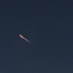 Yesterday, I saw a METEOR