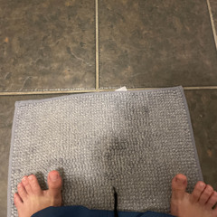 im surrounded by feet