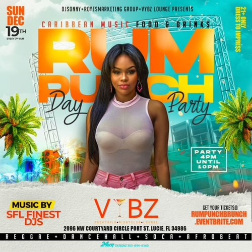 RUMPUNCH BRUNCH DJ ROY X DJ SONNY 2.27.22 REGGAE+DANCEHALL+AFROBEAT+SOCA