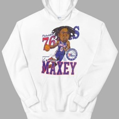 76ers Tyrese Maxey Caricature T-Shirt