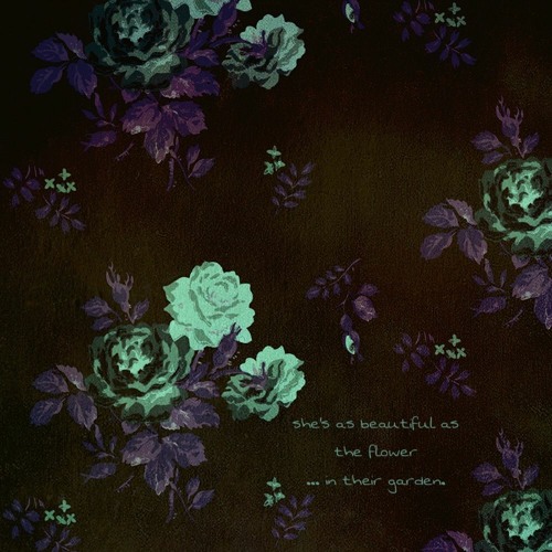 she's as beautiful as the flower in their garden