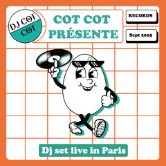Dj Cot Cot - Set techno bouncy & groovy for a private party in Paris.