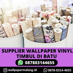 SUPPLIER WALLPAPER VINTL TIMBUL DI BATU