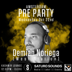 Live at Saturo Sounds Pre Party @Kashmir Lounge Café, Ámsterdam (22-10-25)