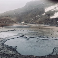 Iceland, Seltún Geothermal Area, March 2020