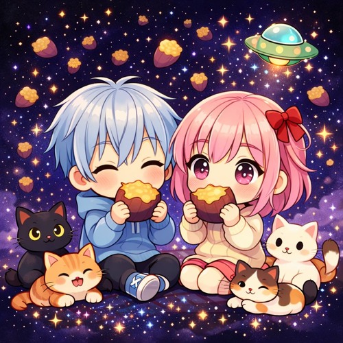 Stream ほっこり焼きいも (Cozy Baked Sweet Potato) by ぬこにゃん