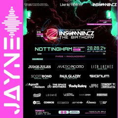 Insomnicz 25th Birthday 28th September 2024