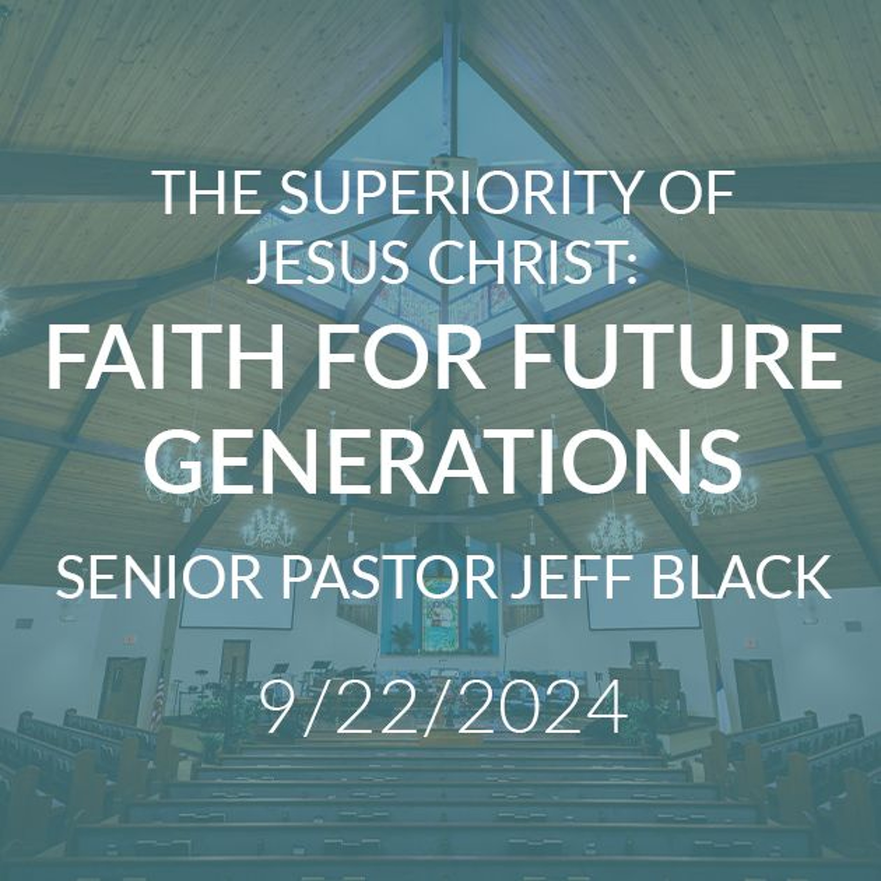 The Superiority of Jesus Christ:Moses’ Faith in Christ episode artwork