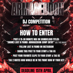 JOE-E LOSTNFOUND : ARMAGEDON COMP ENTRY