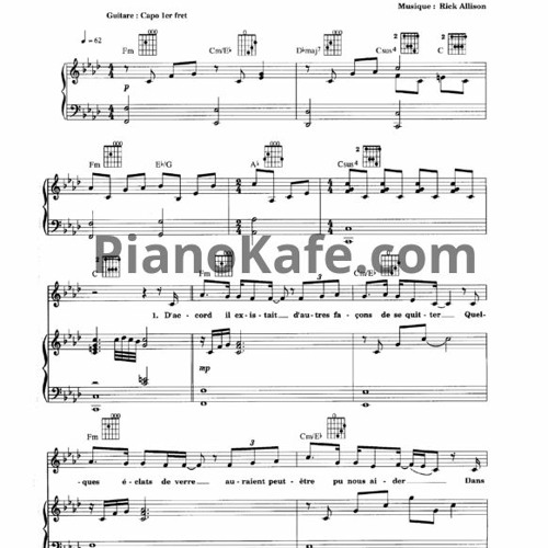 Stream Lara Fabian Je T Aime Piano Sheet Music ((LINK)) by Sandra