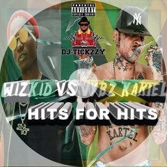WIZKID Vs VYBZ KARTEL MIX, HITS FOR A HITS MIXED BY @DJTICKZZY  #NS10v10