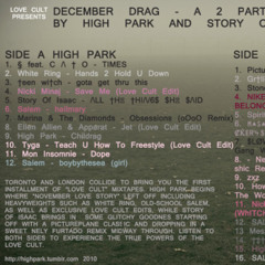 High Park - December Drag (Mixtape) SIDE A