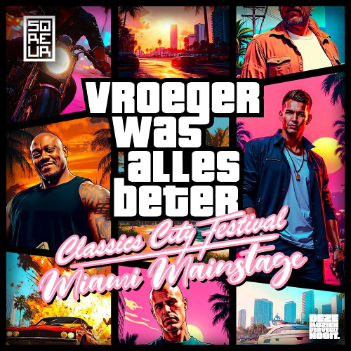 VROEGER WAS ALLES BETER - MIAMI MAINSTAGE Hypemix | SQREUR WARMUP MIX | HARDSTYLE CLASSICS