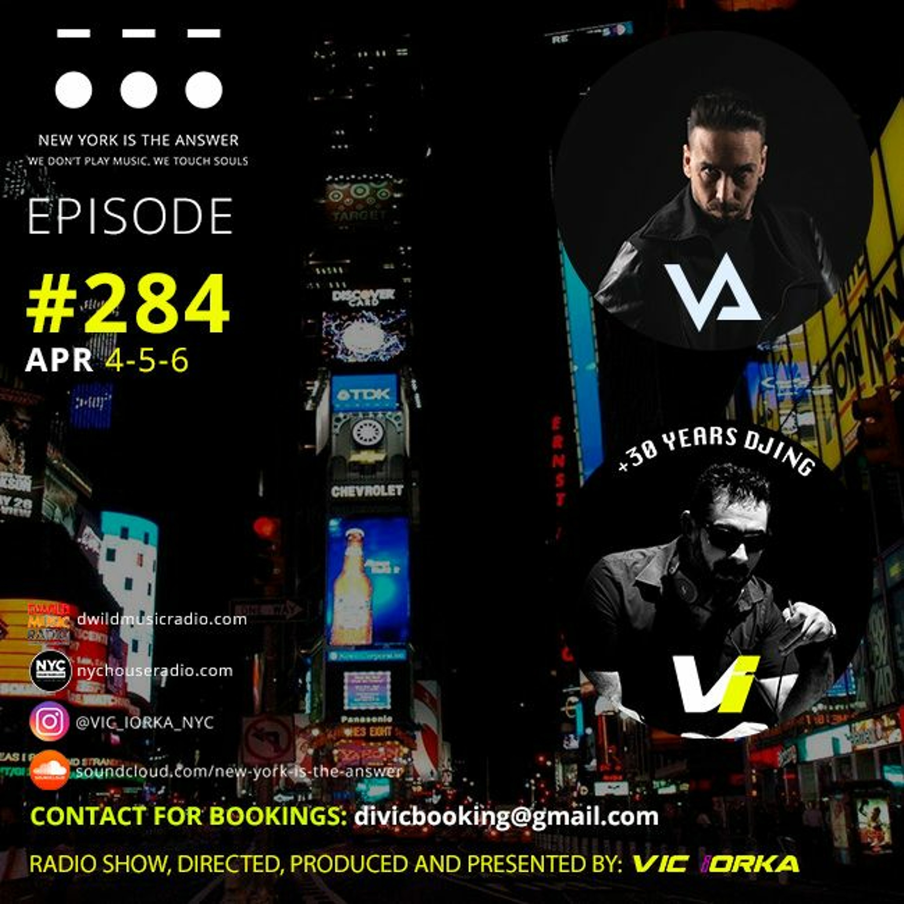NYITA - S7 - E284 - VIC IORKA - CRISTIAN VARELA - APR 4-5-6 episode artwork