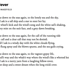 173 Sea Fever by John Masefield