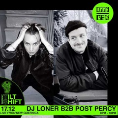 Post Percy B2B Dj Loner | Acid Techno Dark Disco Live | Tilt Shift Tuesday 17th Dec 2024