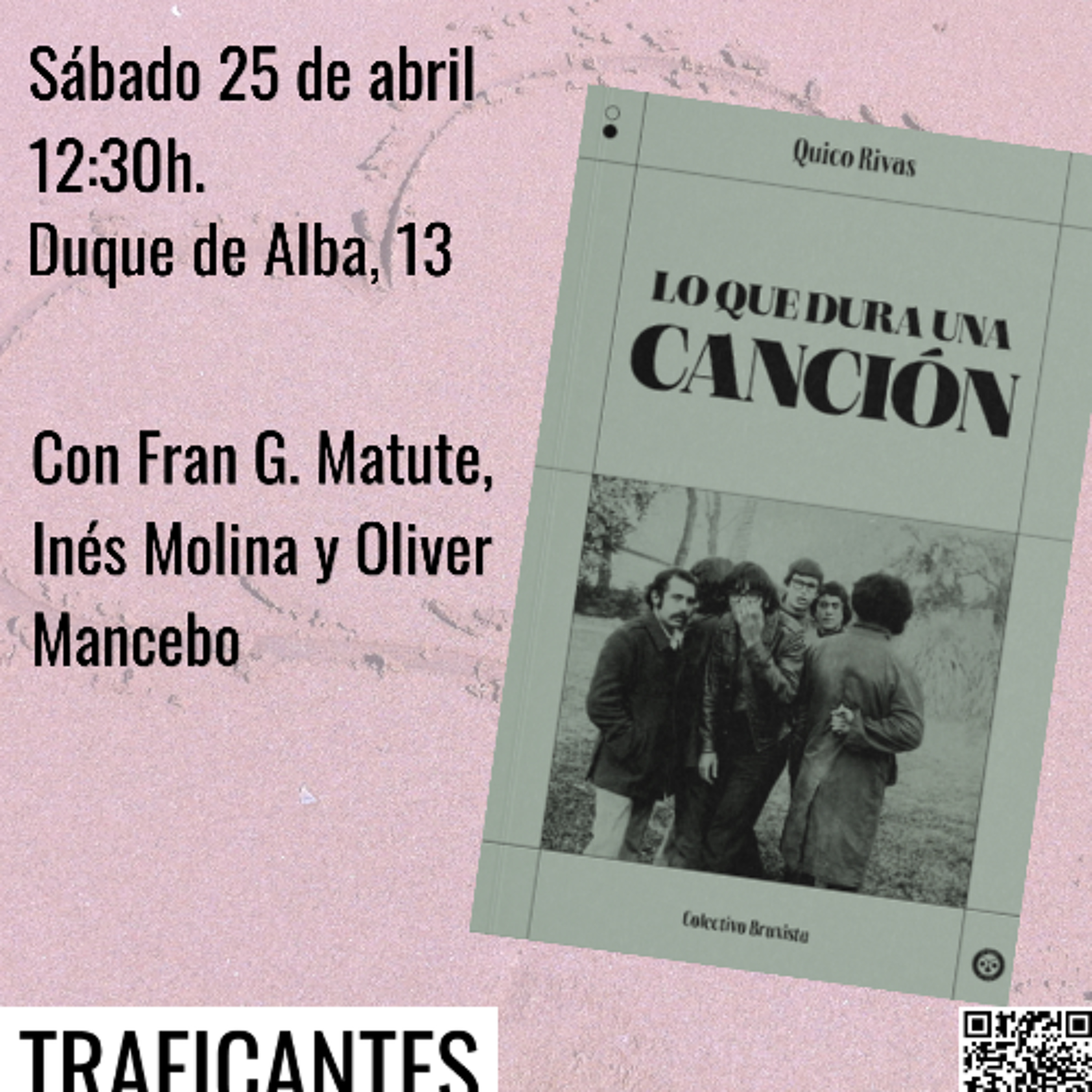 Presentación del libro «Lo que dura una canción» de Quico Rivas episode artwork